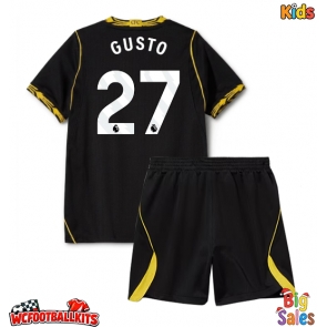 Chelsea Malo Gusto #27 Replica Away Stadium Kit for Kids 2026-27 Short Sleeve (+ pants)
